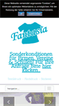 Mobile Screenshot of fantasia-textildruck.de